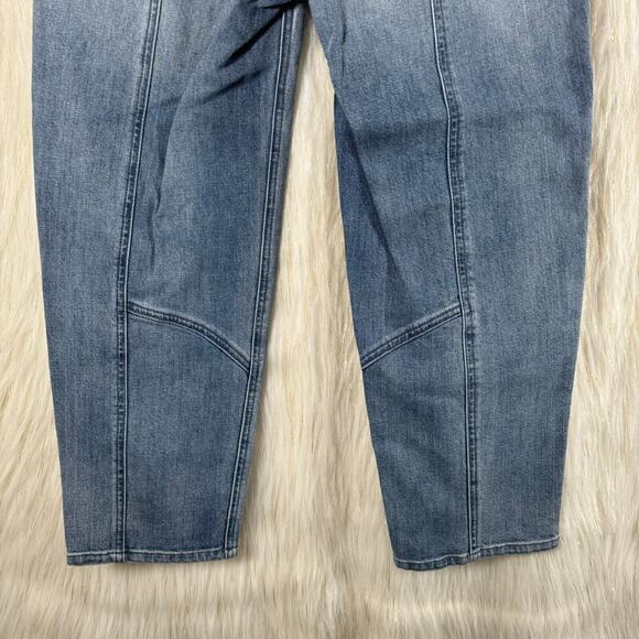Pilcro and the Letterpress Blue Straight Leg Jeans - Picture 6 of 9